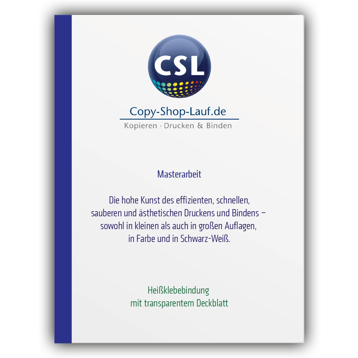 Facharbeiten Heißklebebindung